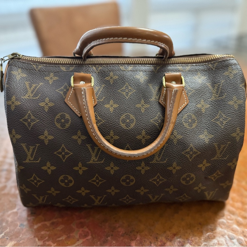 Louis Vuitton Brown Monogram Speedy Bag